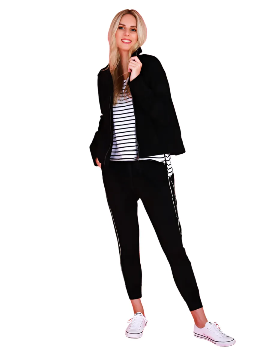 Kallista Zip Up Jacket Black