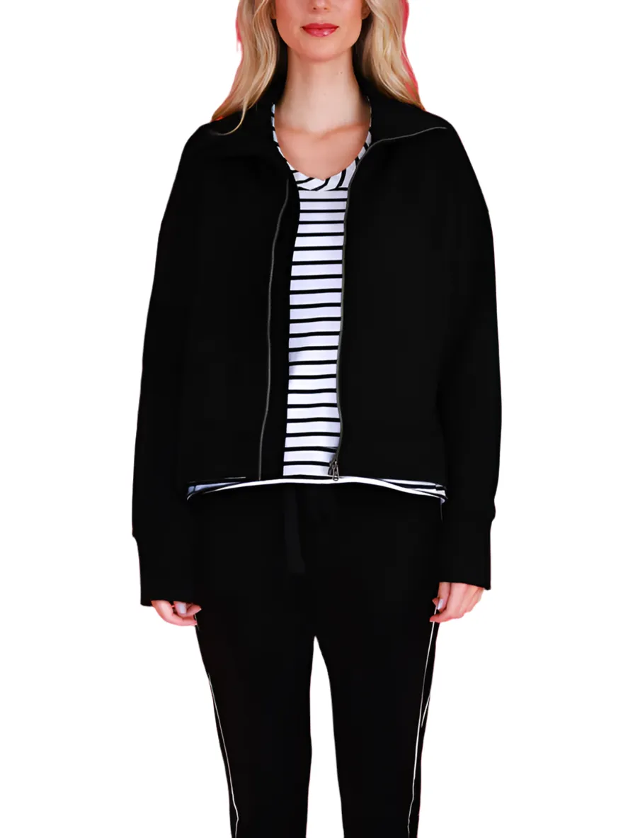 Kallista Zip Up Jacket Black