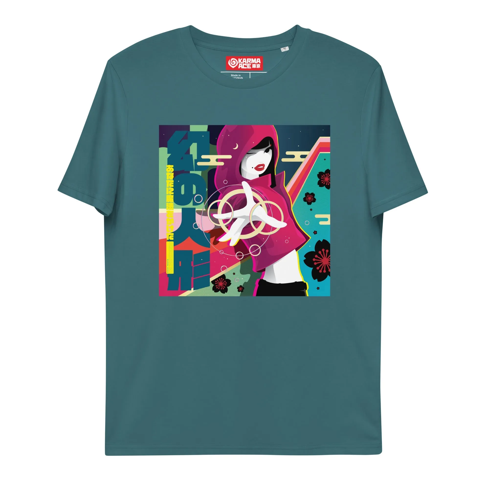 Karma Ace: "Dream Doll" by Holloh - Unisex organic cotton t-shirt