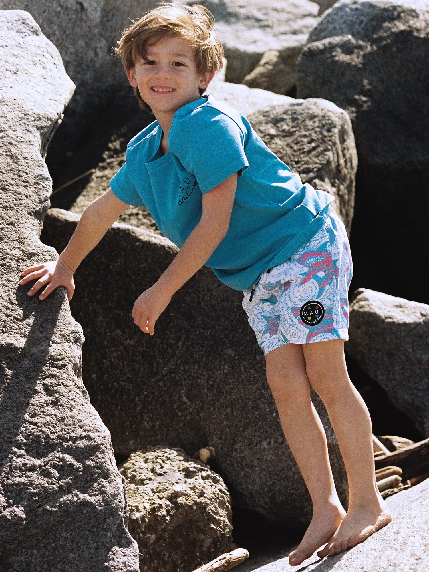 Kids Cookie Logo T-Shirt in Blue