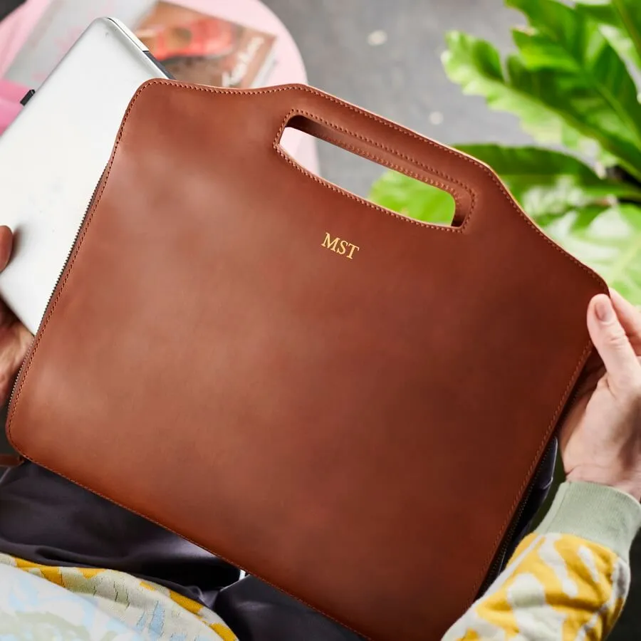 Leather Laptop Bag