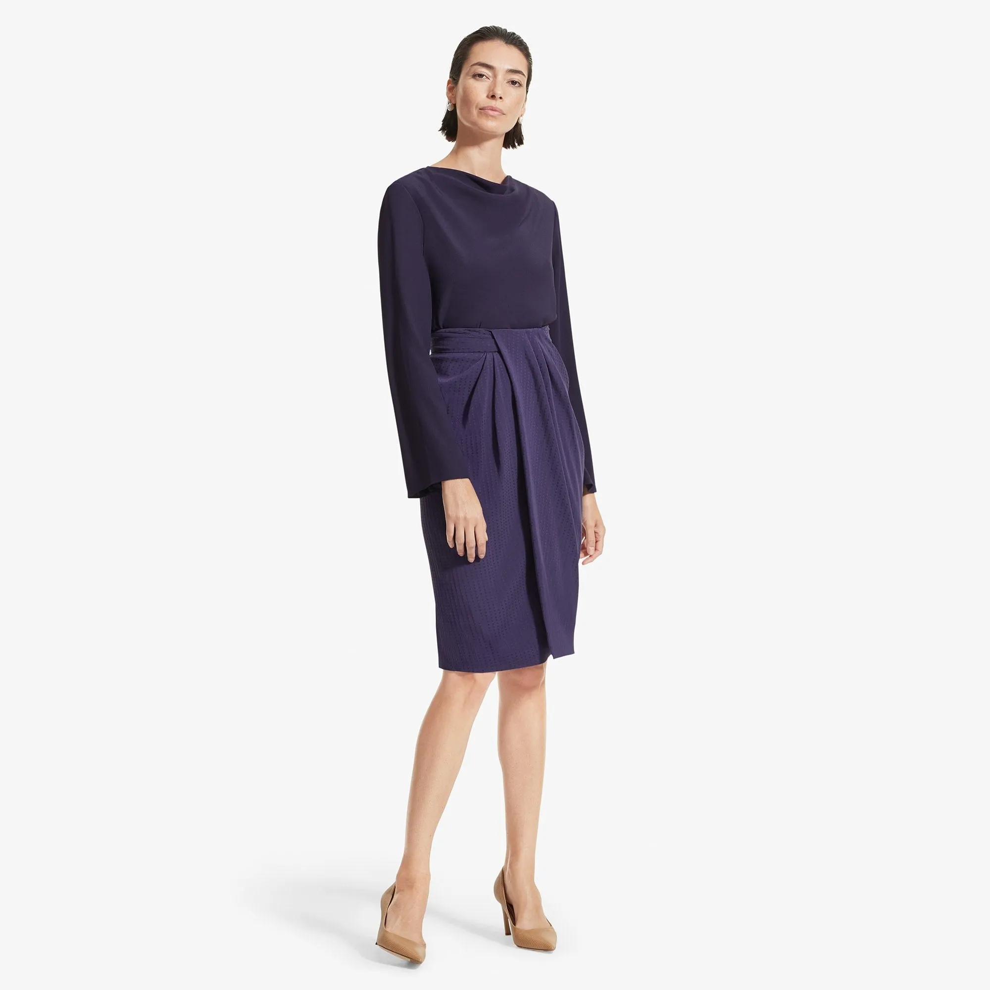 Lenox Skirt - Foulard :: Iolite