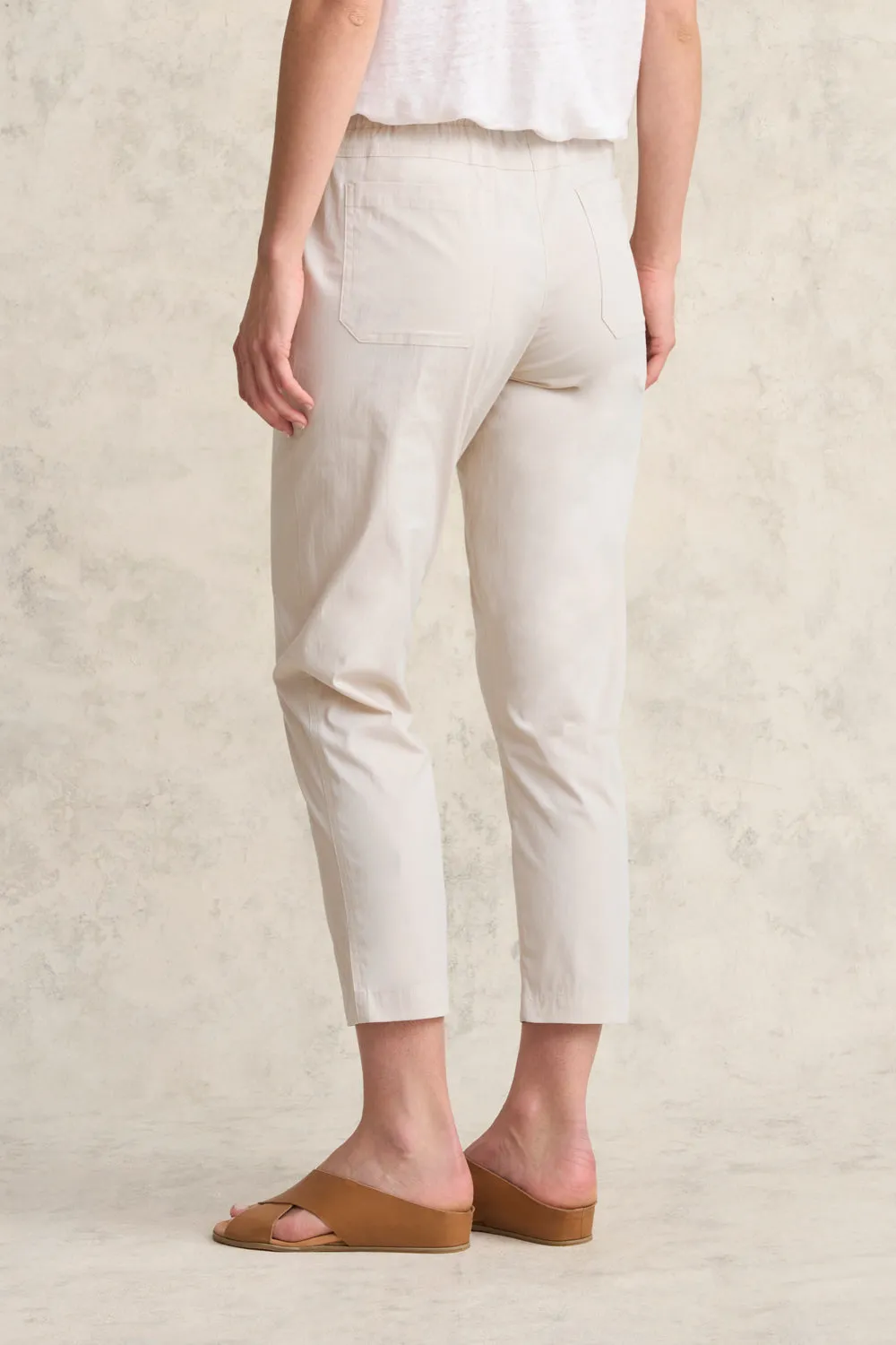 Lightweight Cotton Pant - Pebble