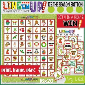 LINE 'Em UP! {TIS THE SEASON} PRINTABLE Game