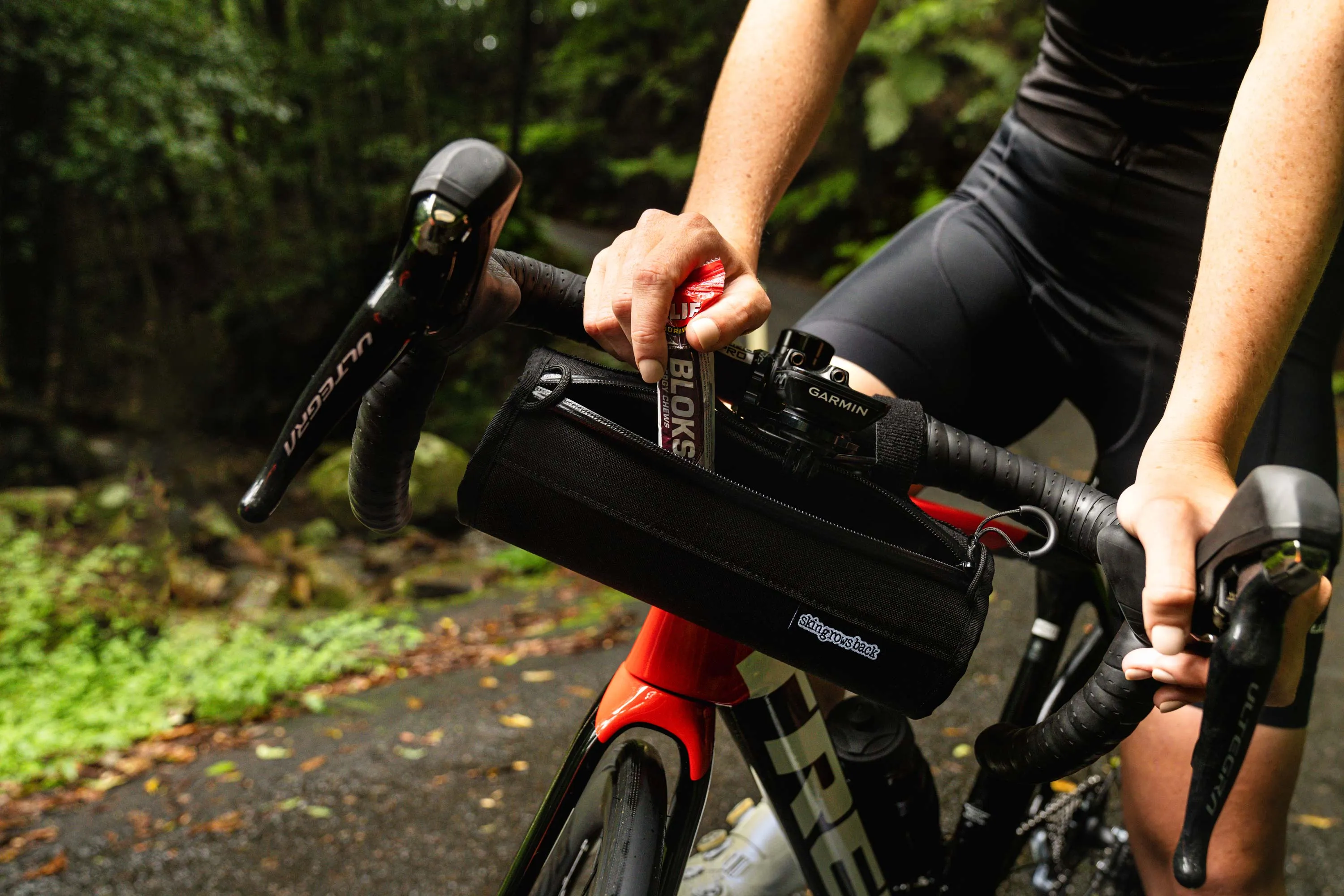 LITTLE LUNCH Handlebar Bag Black - wholesale