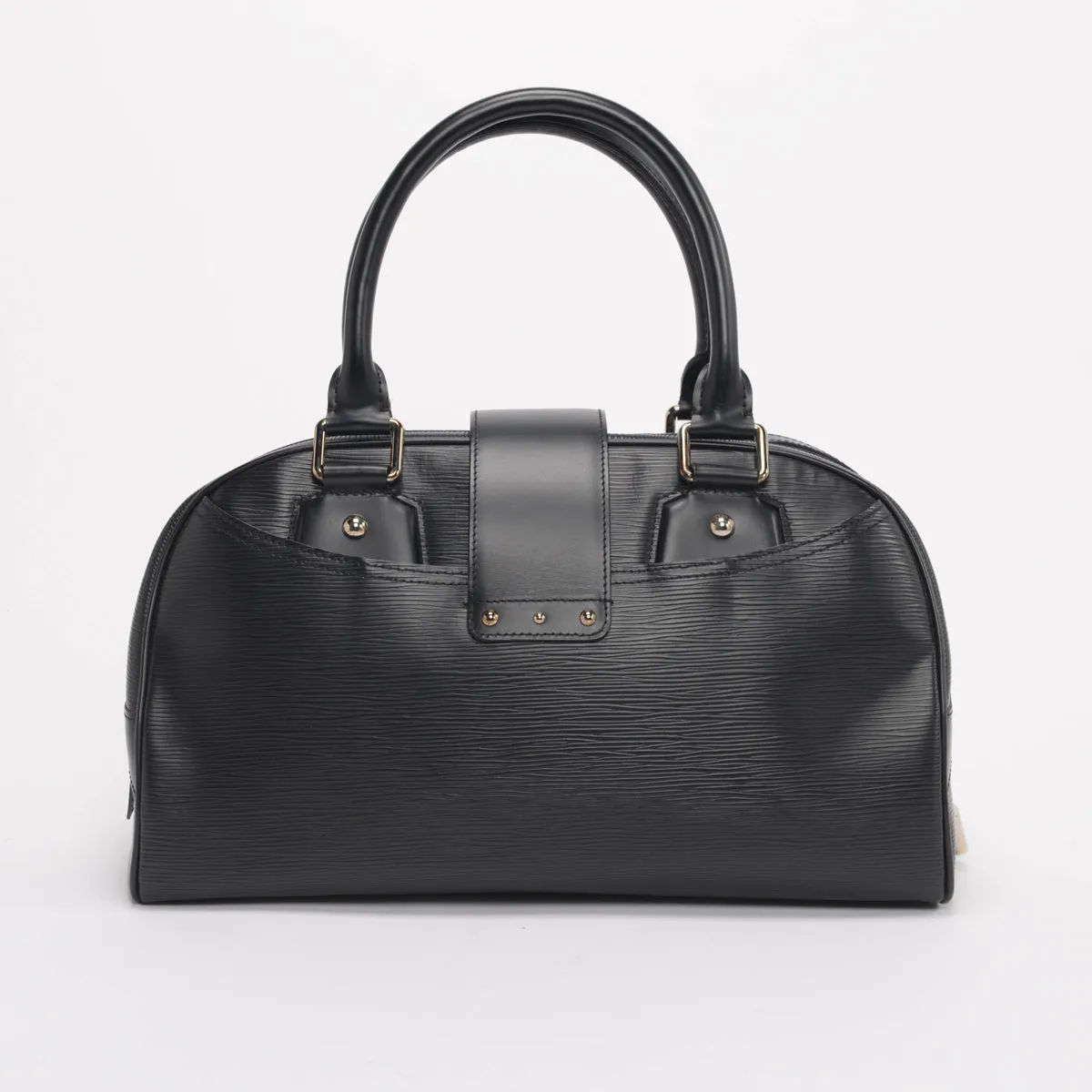 Louis Vuitton Black Epi Leather Montaigne GM