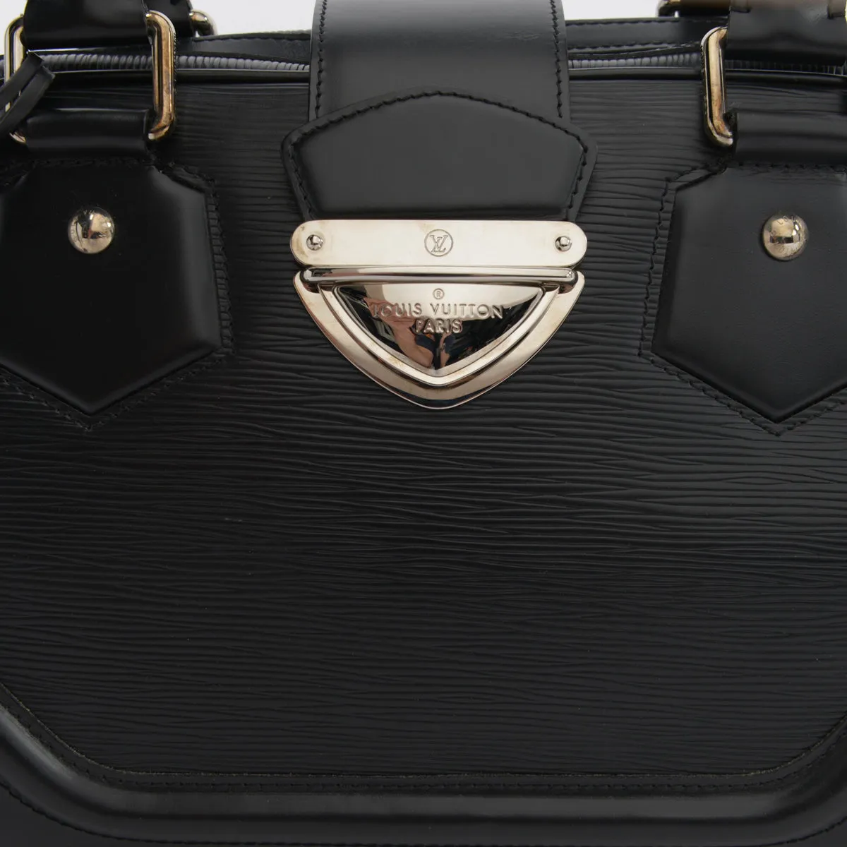 Louis Vuitton Black Epi Leather Montaigne GM