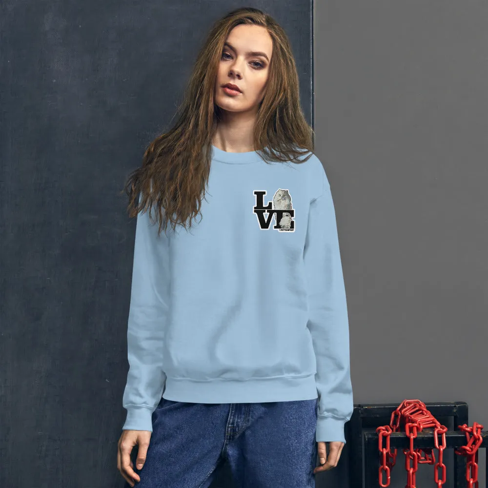 LOVE Peter Unisex Sweatshirt