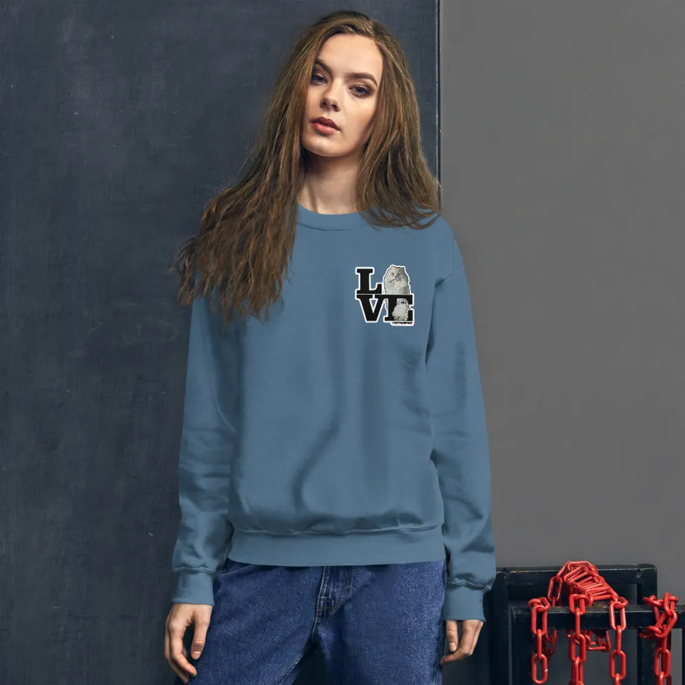 LOVE Peter Unisex Sweatshirt