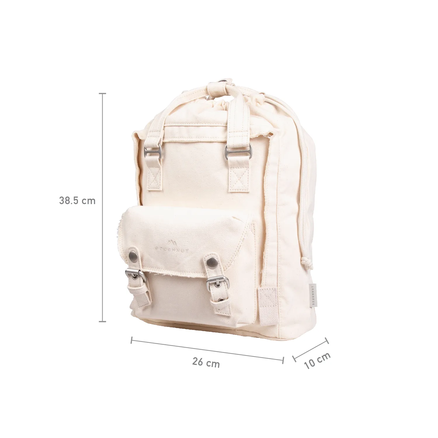 Macaroon Mini Drawstring Organic Cotton Series Backpack