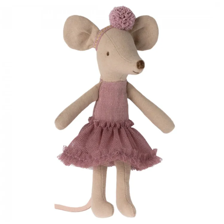 Maileg Ballerina Mouse, Big Sister - Heather