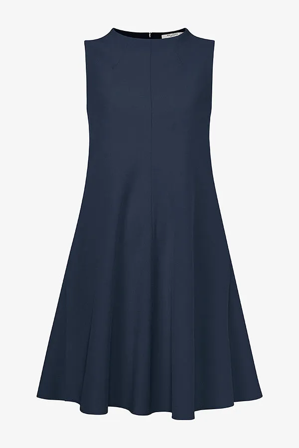 Malala Dress - Recycled WonderTex :: Dark Navy