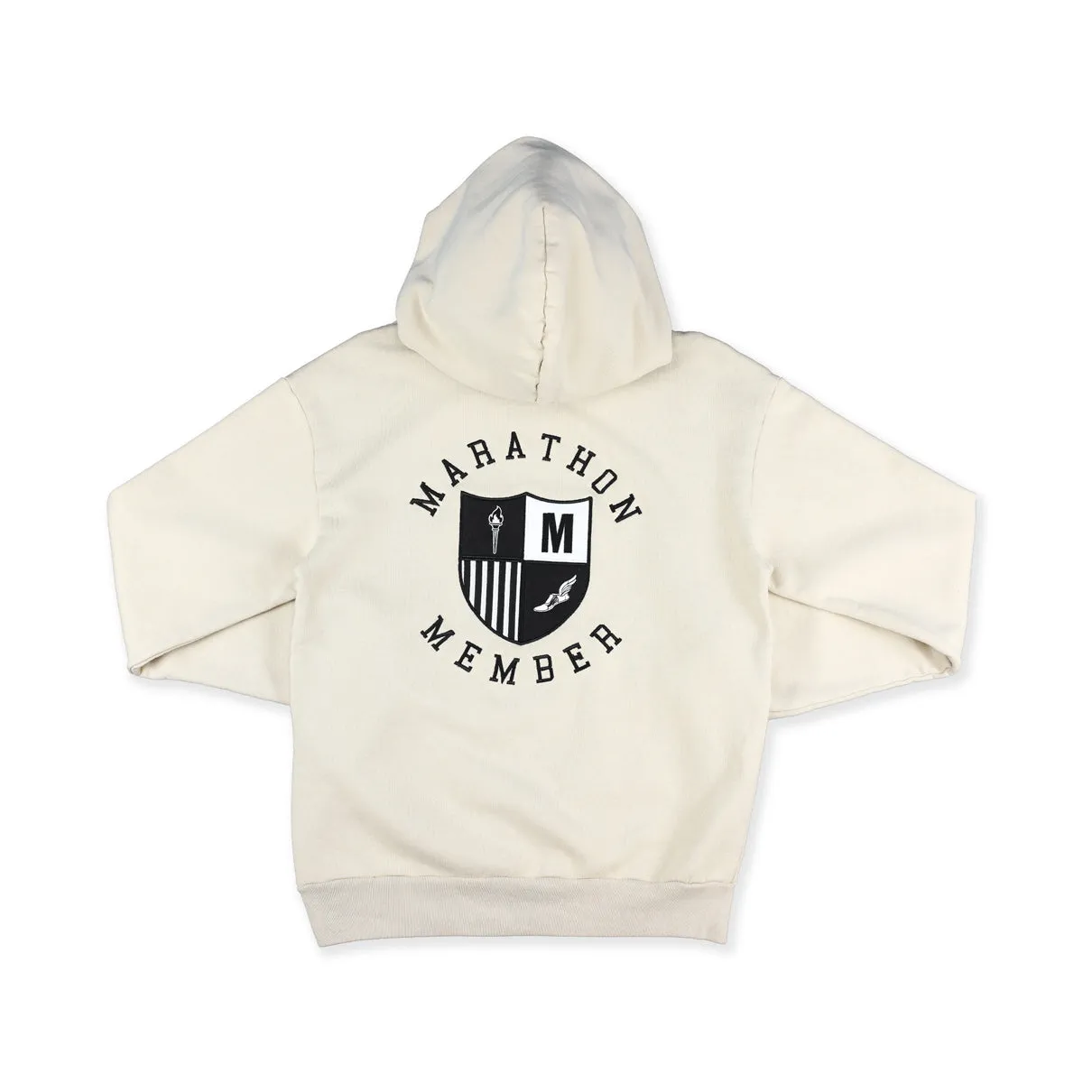 Marathon Members Hoodie - Bone