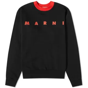 Marni Crewneck Sweater 'Black'