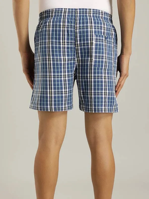 Men Checked Cotton Boxer