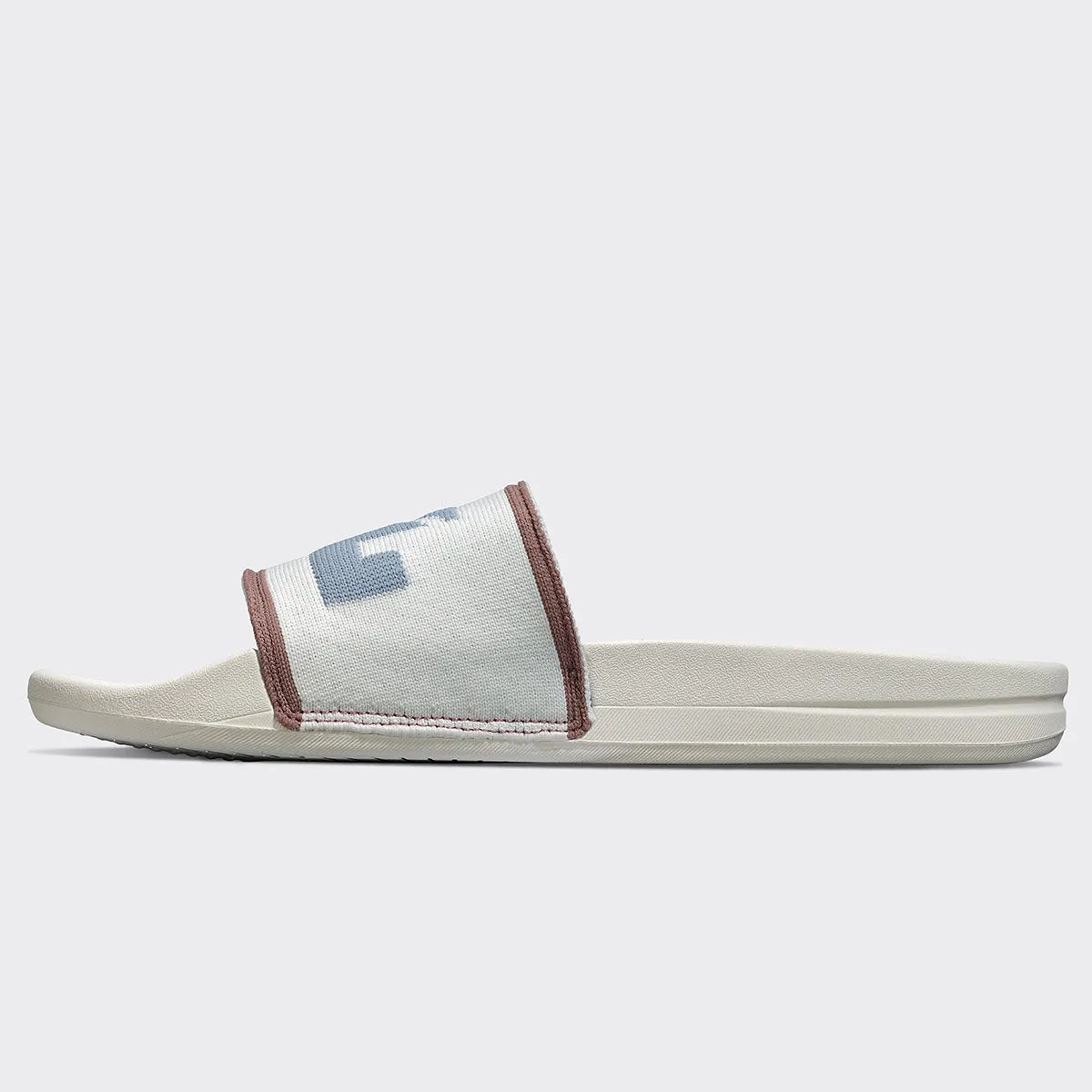 Men's Big Logo TechLoom Slide Ivory / Forged Blue / Beachwood