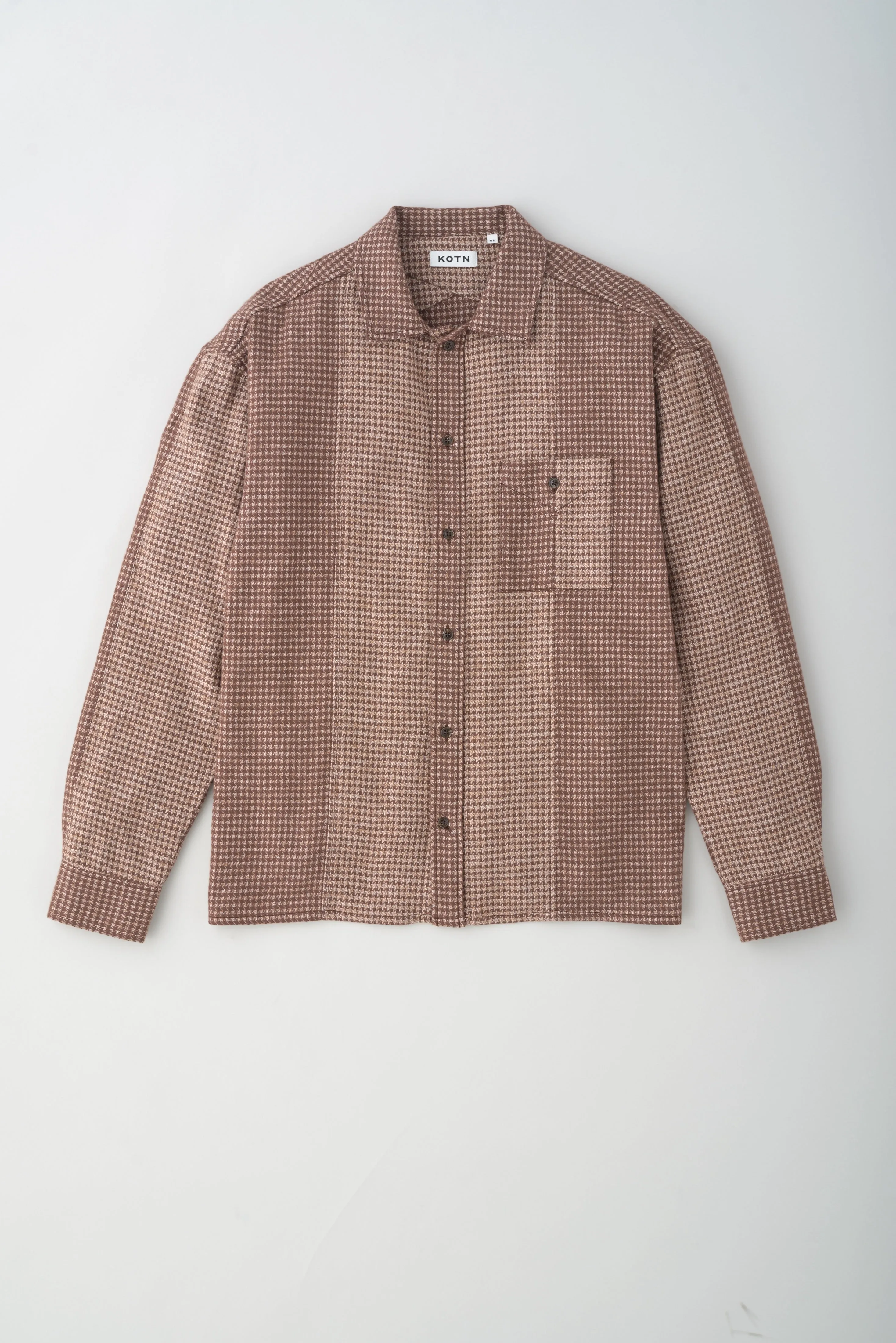 Men's Misr Shirt in Chocolate Mix