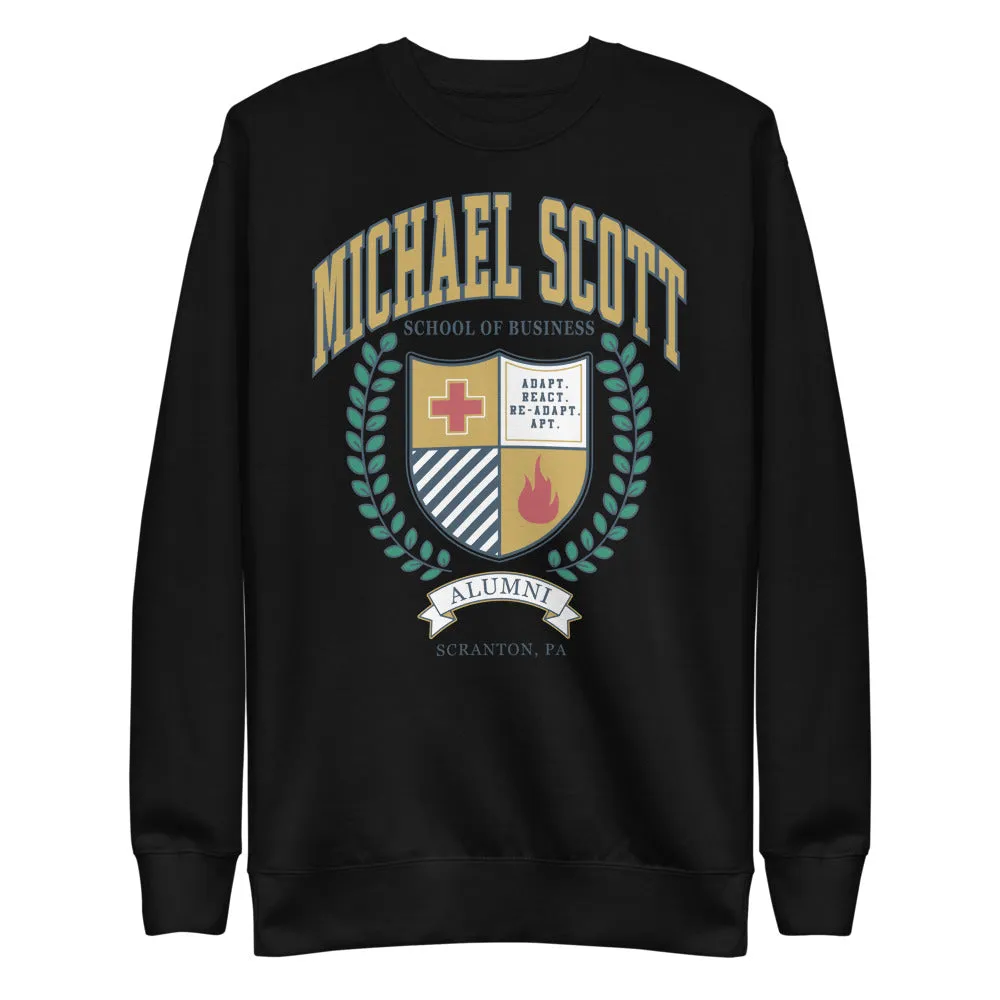 Michael Scott School of Business Unisex Fleece Sweatshirt