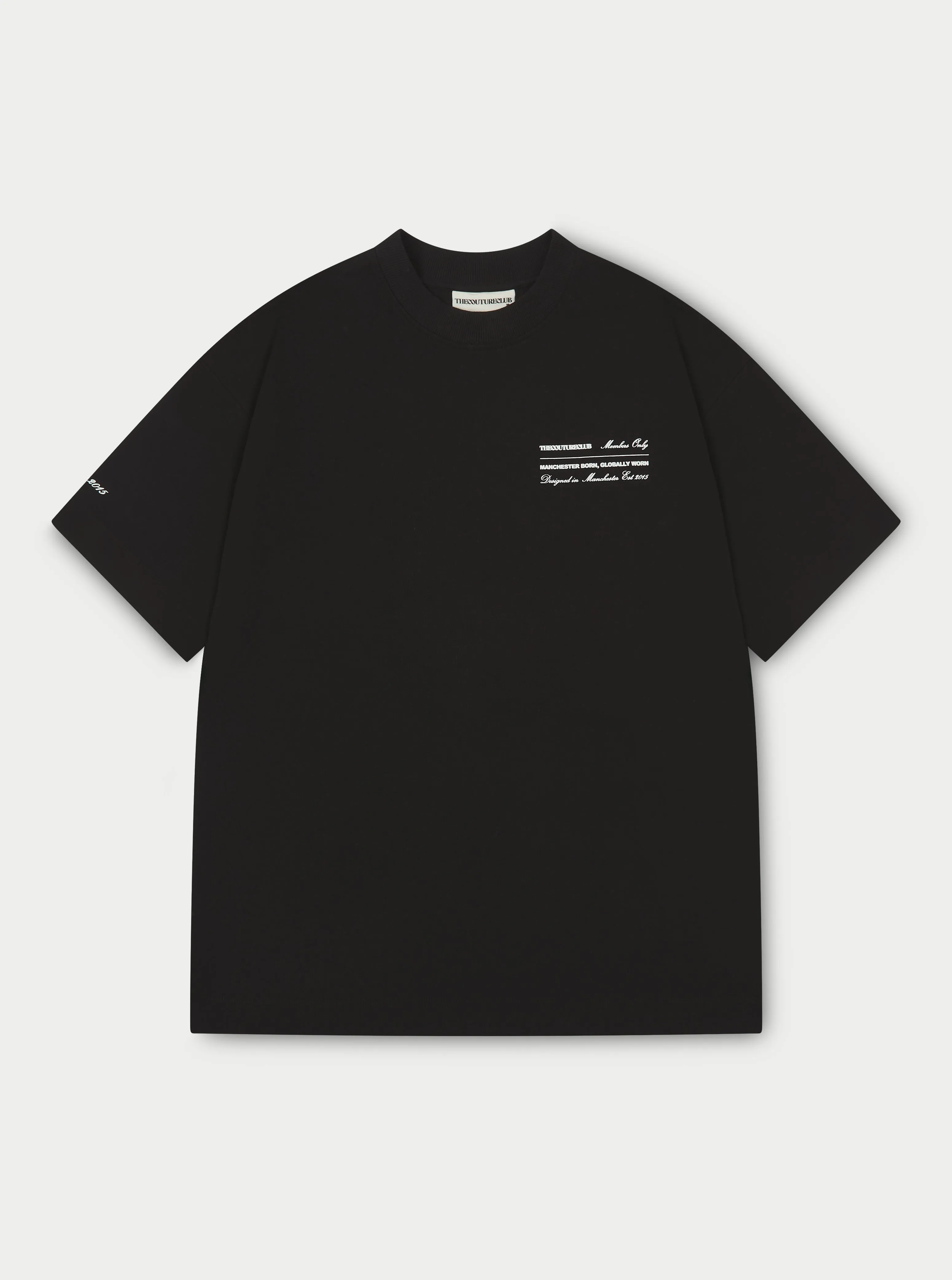 MISSION STATEMENT RELAXED T-SHIRT - BLACK