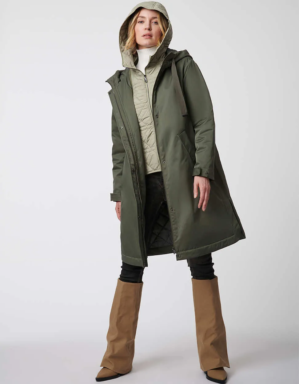 Modern Utility Raincoat