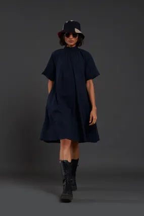 Navy Blue Tora Dress