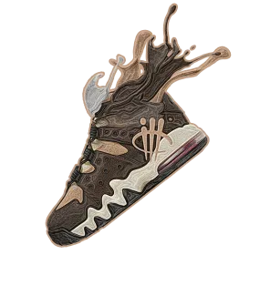 Nike Air Max CB 94 Baroque Brown - Black T-Shirt (SPLASH)