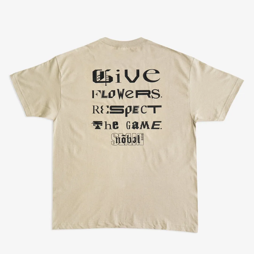 Nobel 'Give Flowers' Tee