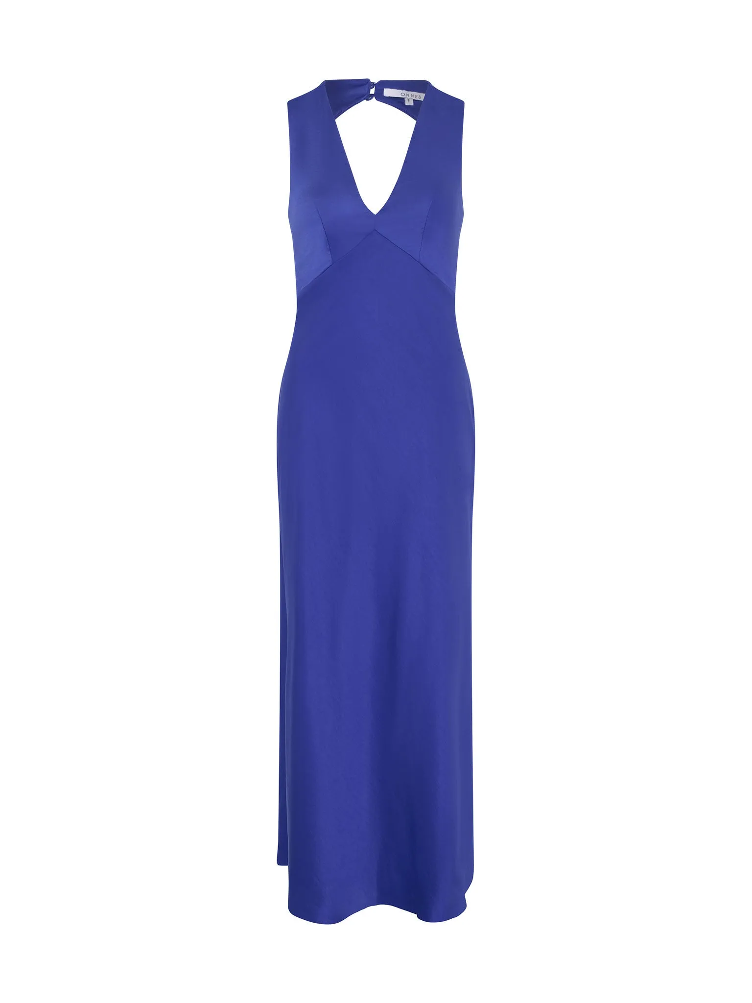 Nova Tie Back Dress in Cobalt