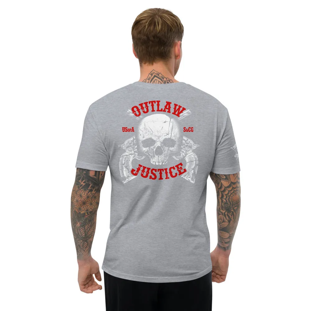 Outlaw Justice Unisex T-Shirt - for the rule-breakers and freedom seekers