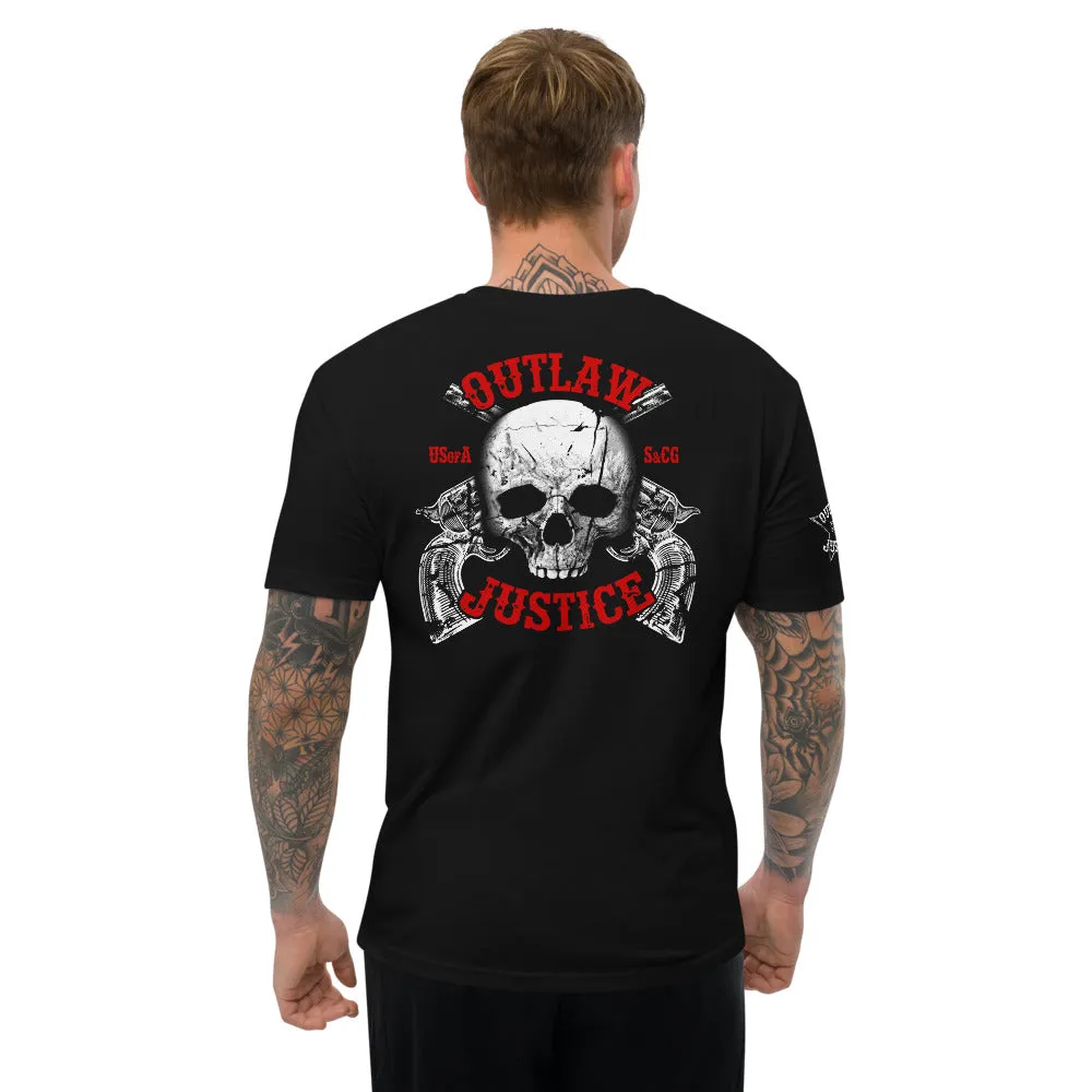 Outlaw Justice Unisex T-Shirt - for the rule-breakers and freedom seekers