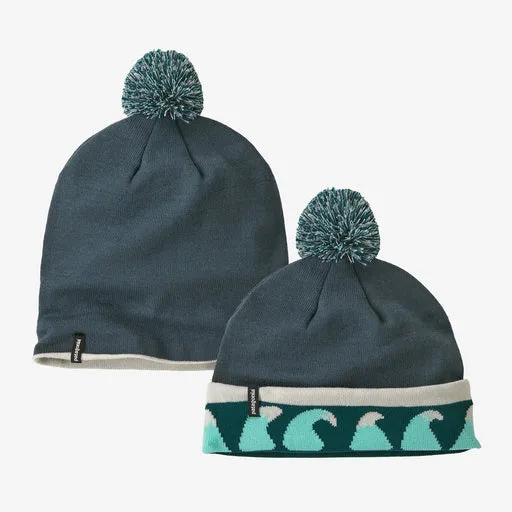 Patagonia Mountain and Sea Nouveau Green Lightweight Powder Town Beanie