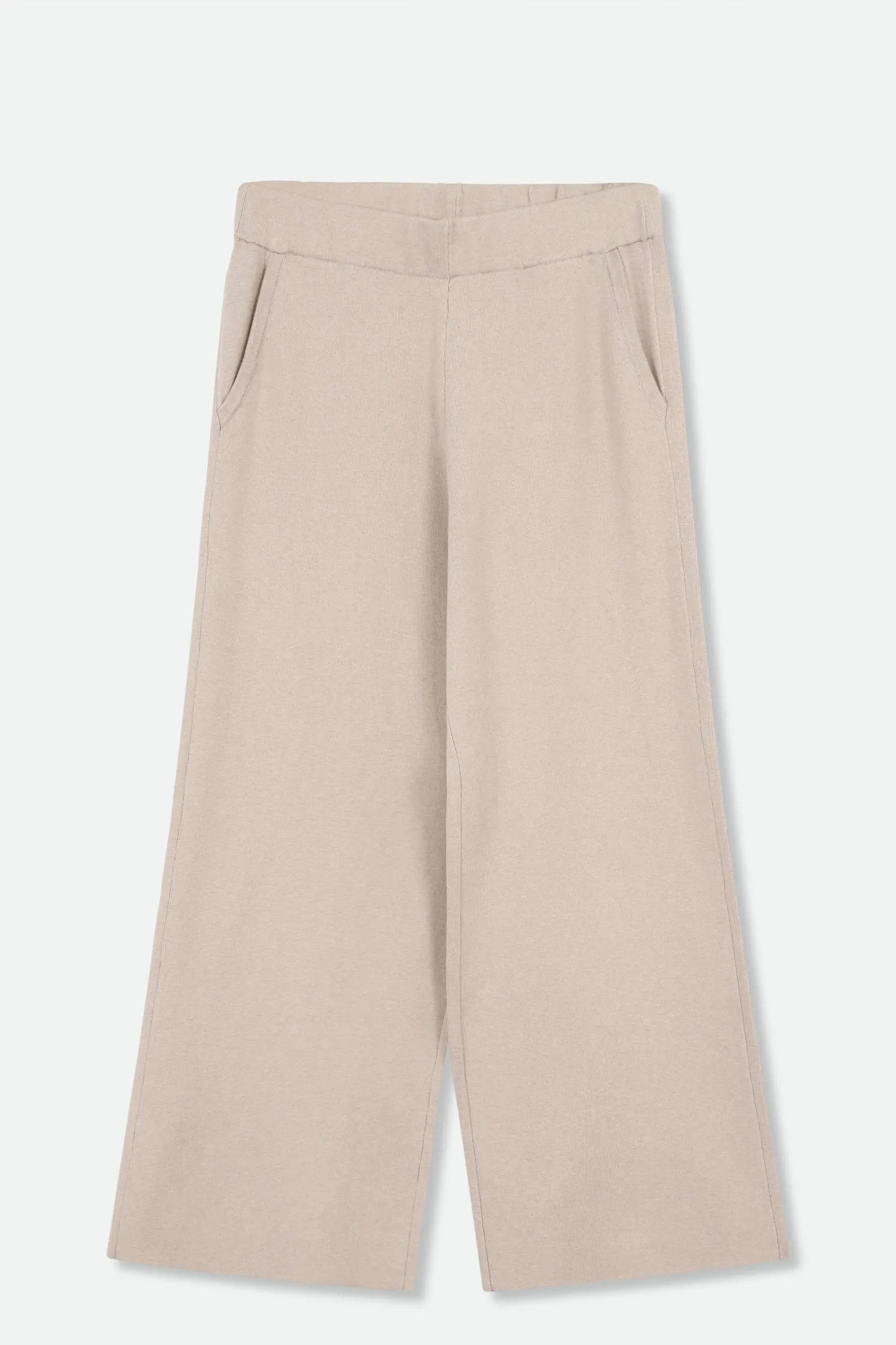 PAYTON WIDE LEG CROP PANT IN KNIT PIMA COTTON LIMITED EDITION COLORS