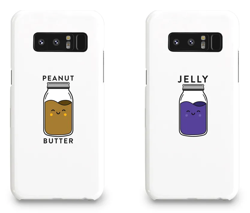 Peanut Butter & Jelly Best Friend - BFF Matching Phone Cases