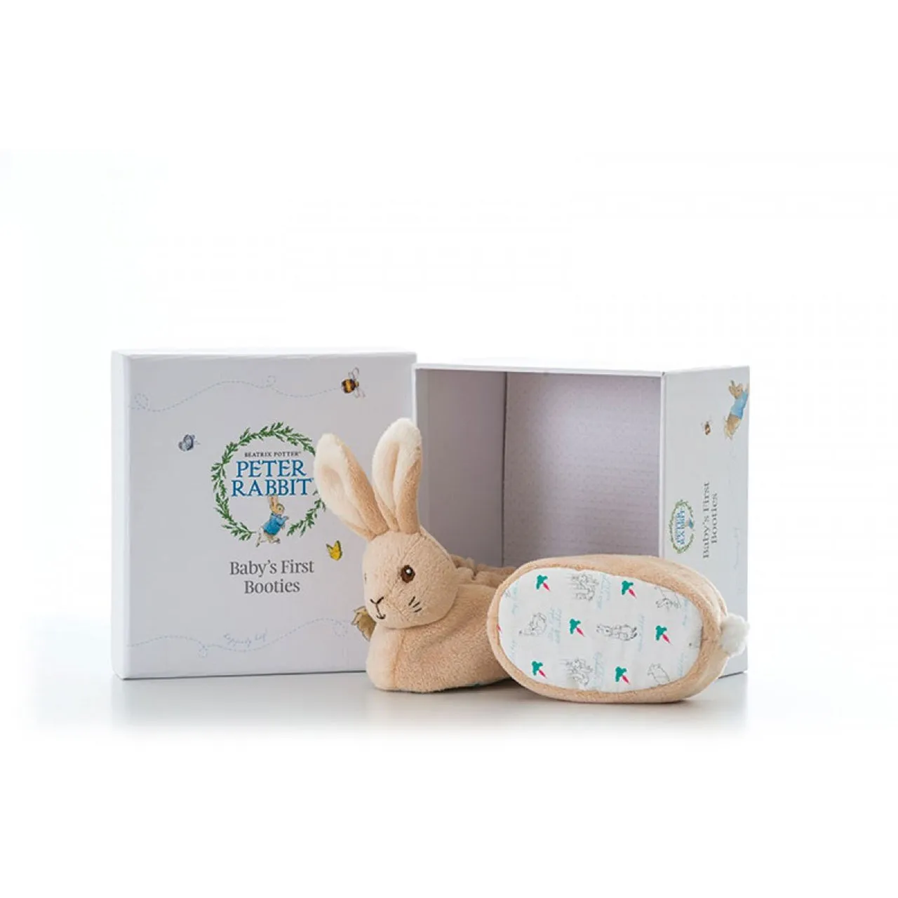 Peter Rabbit Babies First Booties Gift Set