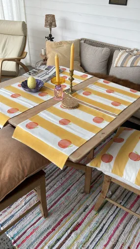 Positano Peach Placemat Set