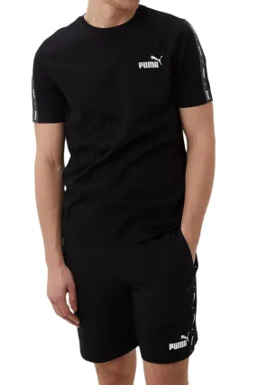 Puma | Mens Ess  Tape Tee (Black)