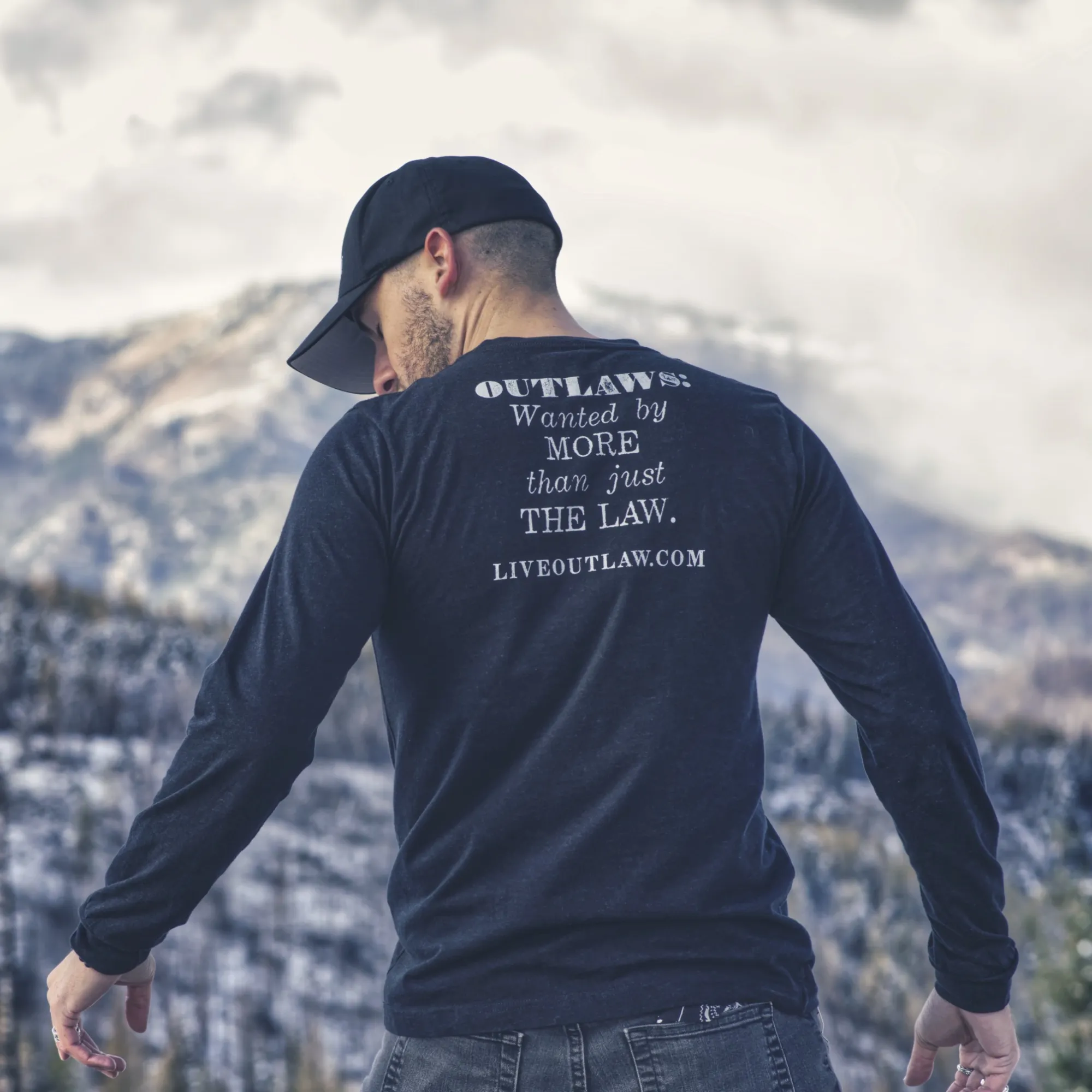 "Outlaws: Wanted by more than just the Law" Unisex Long Sleeve Shirt