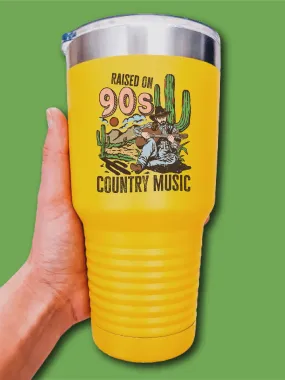 Raised On 90's Country Music - UV TUMBLER