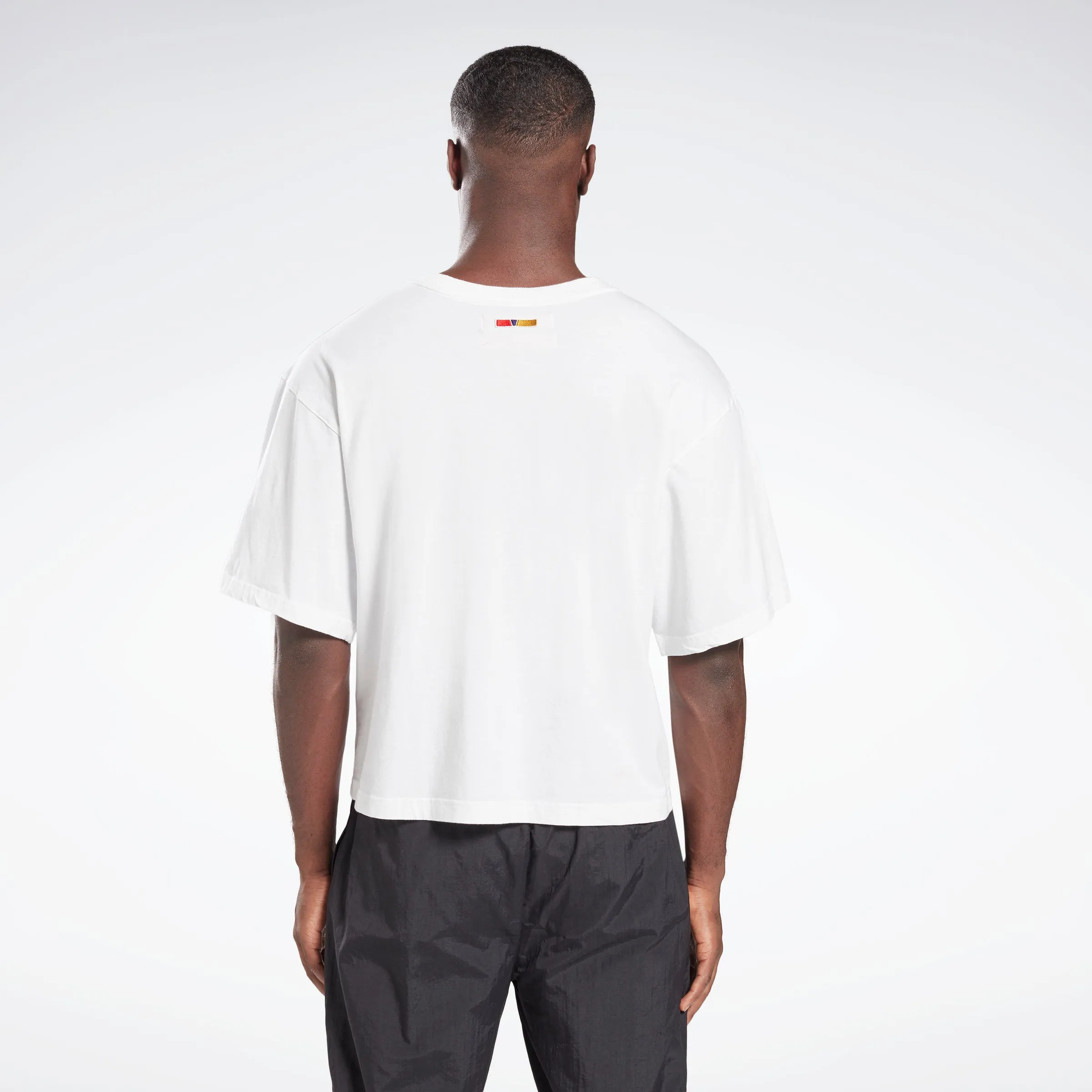 Reebok Apparel Men Reebok By Pyer Moss Short Sleeve Sankofa T-Shirt White