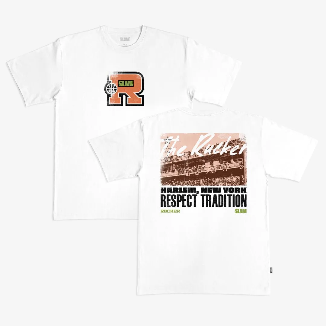 Rucker Park x SLAM Respect Tradition Heavy Tee