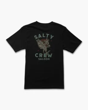 Saloon Boys Black S/S Tee