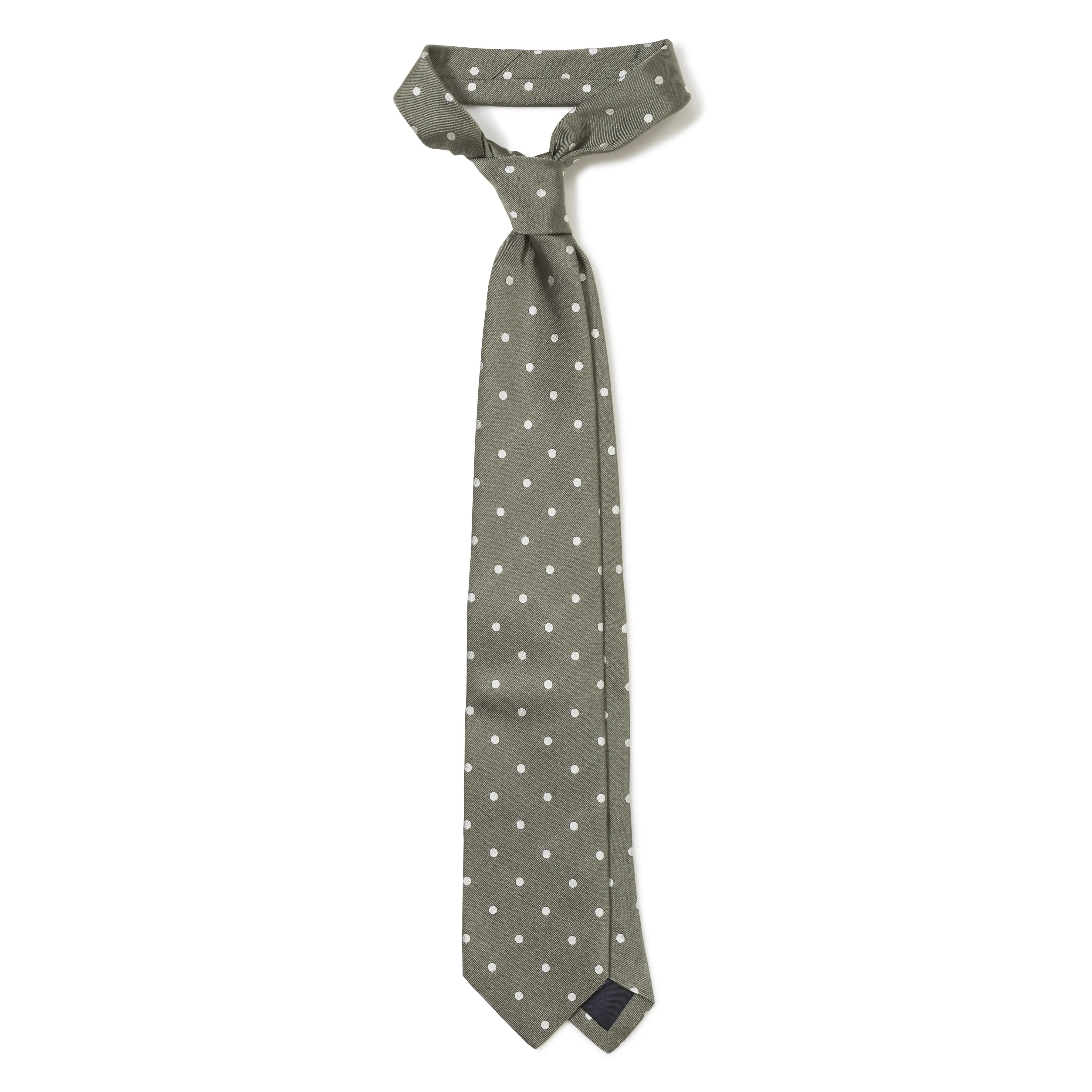 Silk Jacquard Twill Dots Tie