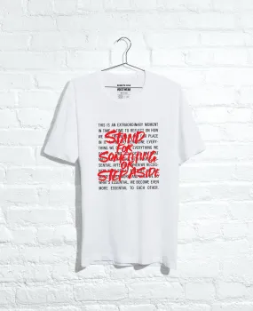 Site Exclusive! Stand For Something T-shirt