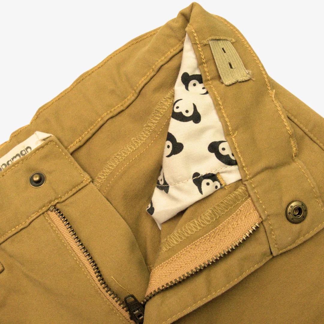 Skinny Twill Pants | British Khaki