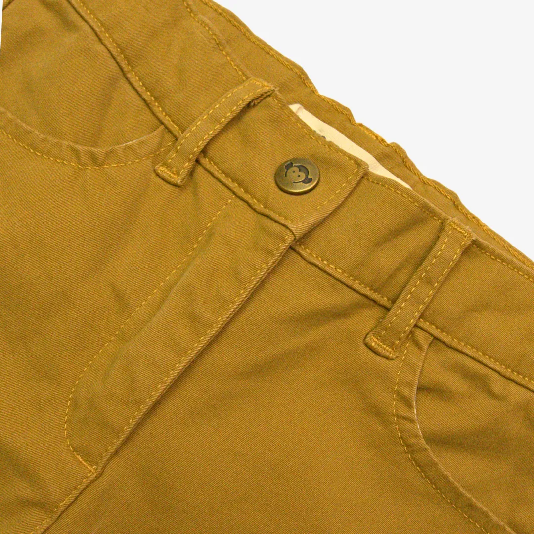 Skinny Twill Pants | British Khaki