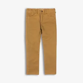 Skinny Twill Pants | British Khaki