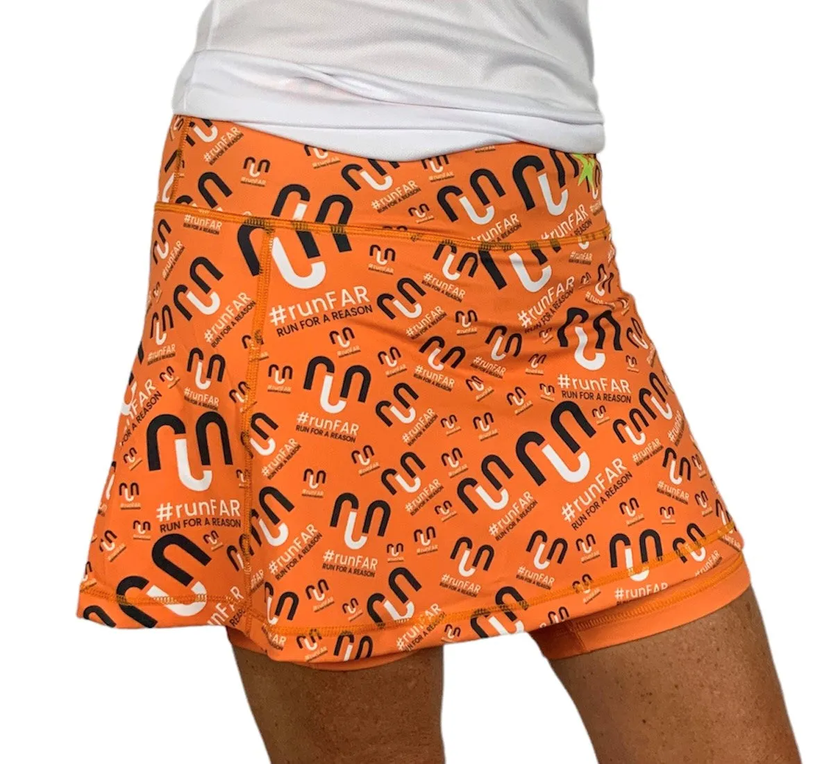 Skort | runFAR Orange