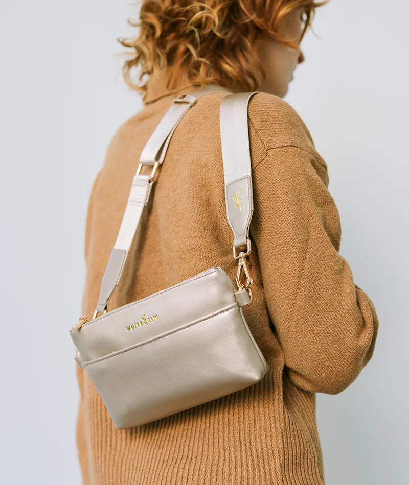 Skye Sling Bag - Champagne