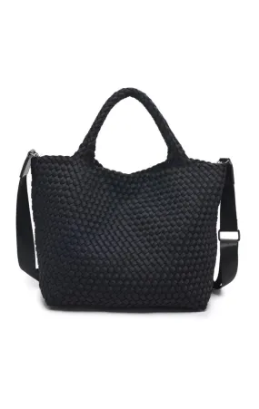 Sky's The Limit - Woven Tote/Crossbody Bag Medium