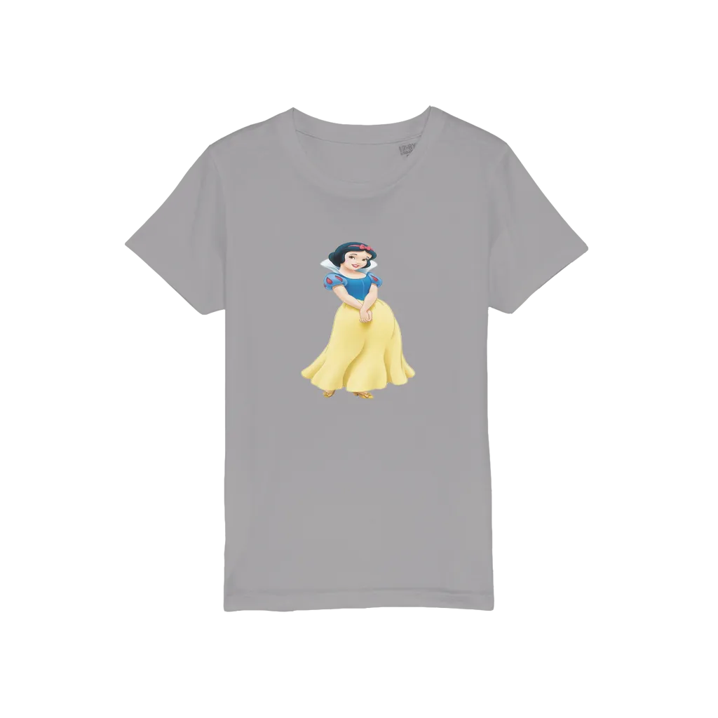 snow white Organic Jersey Kids T-Shirt